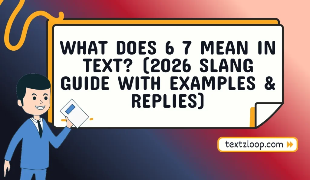 what does 6 7 mean slang