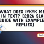 iykyk meaning