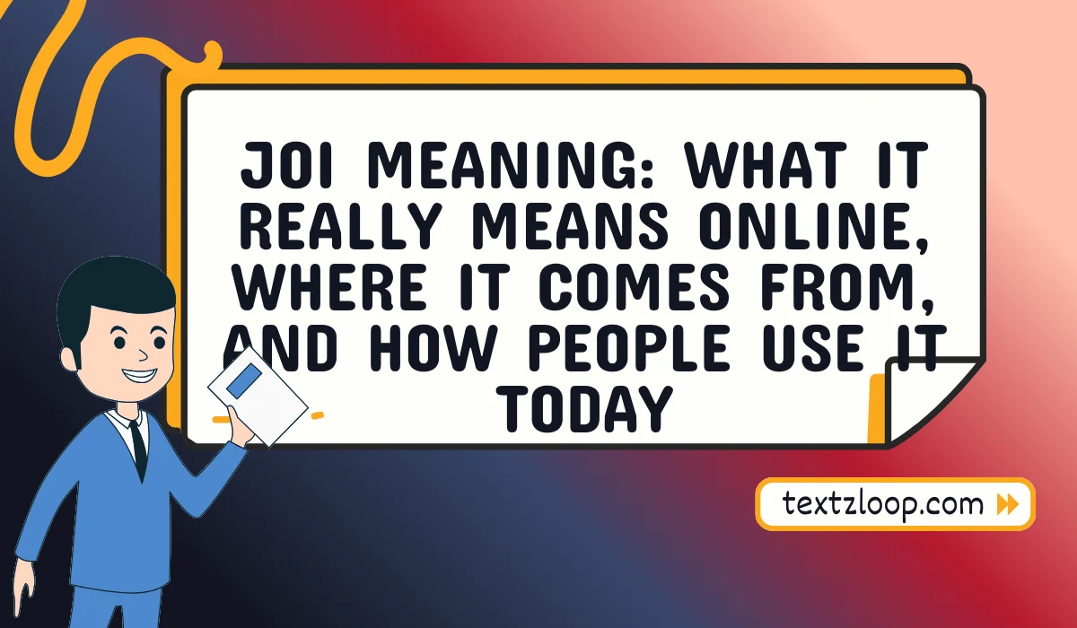 joi meaning