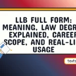 llb full form
