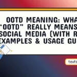 ootd meaning