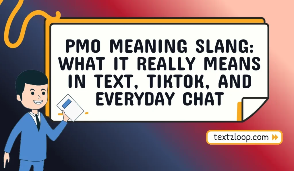 pmo meaning slang