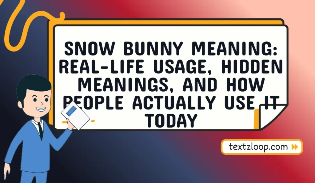 snow bunny meaning