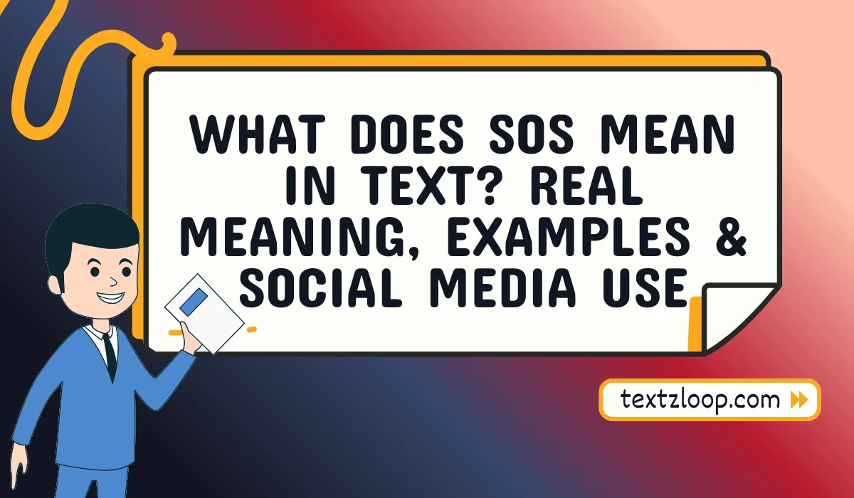 sos meaning