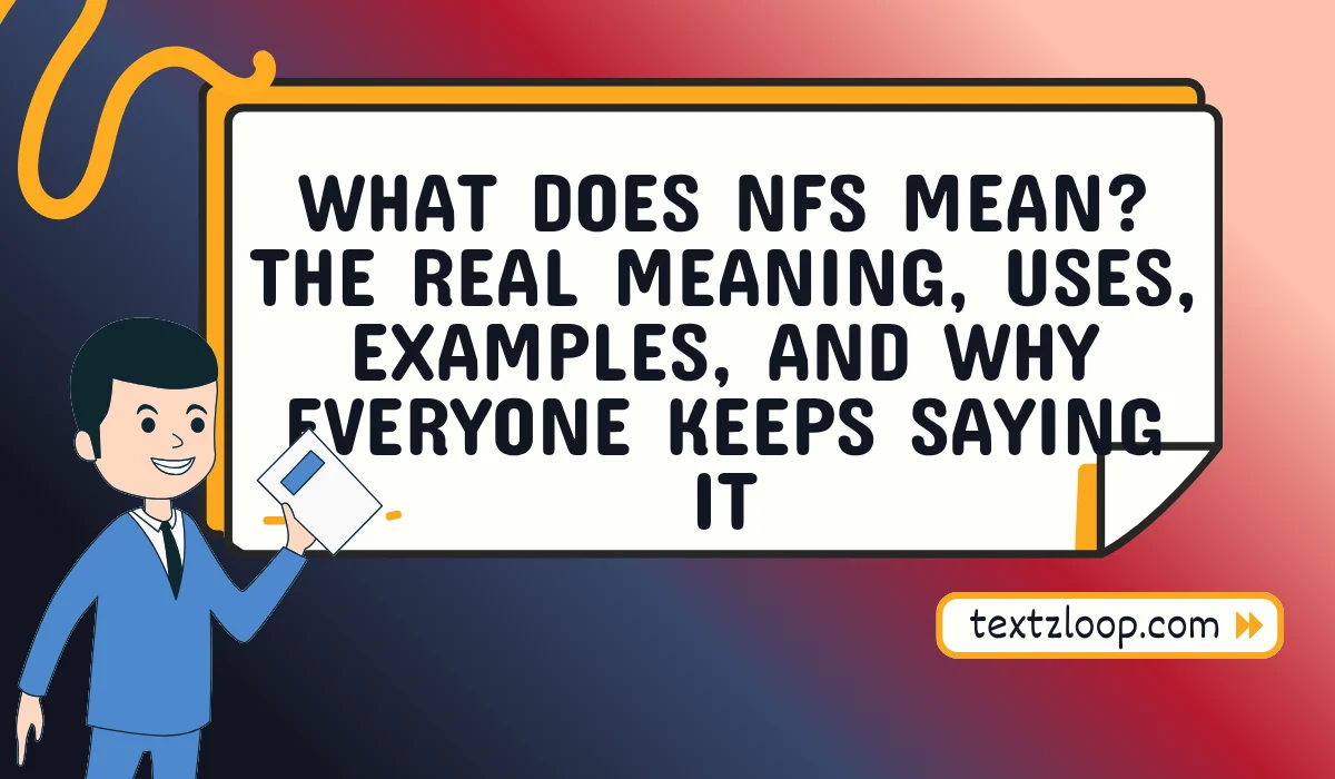 what does nfs mean