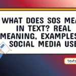 what does sos stand for