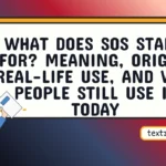 what does sos stand for