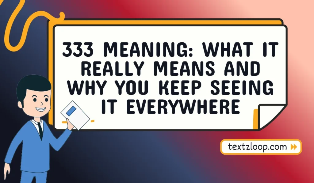 333 meaning