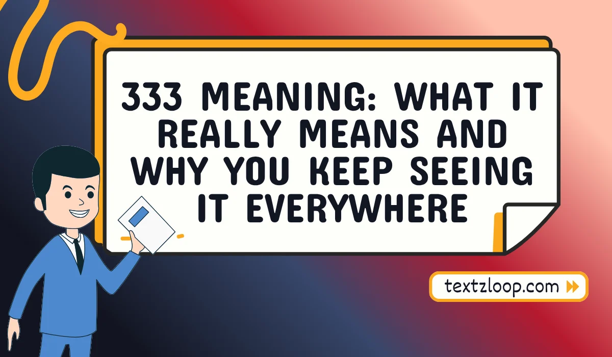 333 meaning