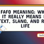 fafo meaning