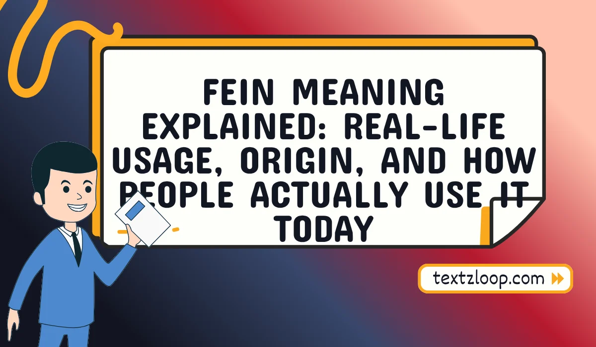 fein meaning