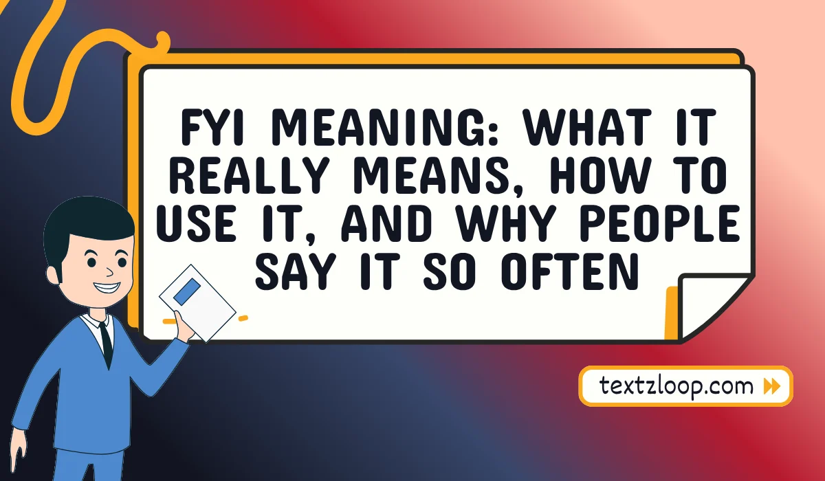 fyi meaning