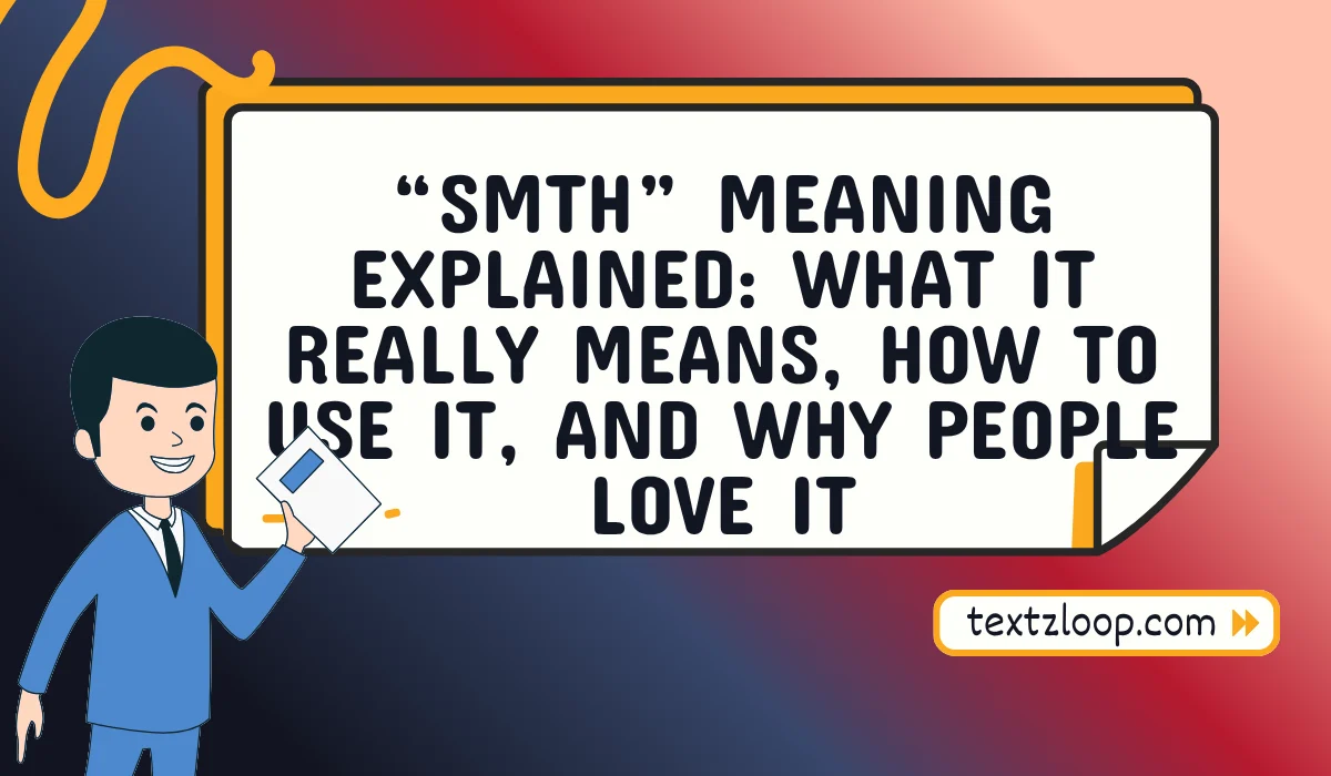 smth meaning