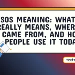 sos meaning