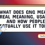 what does gng mean