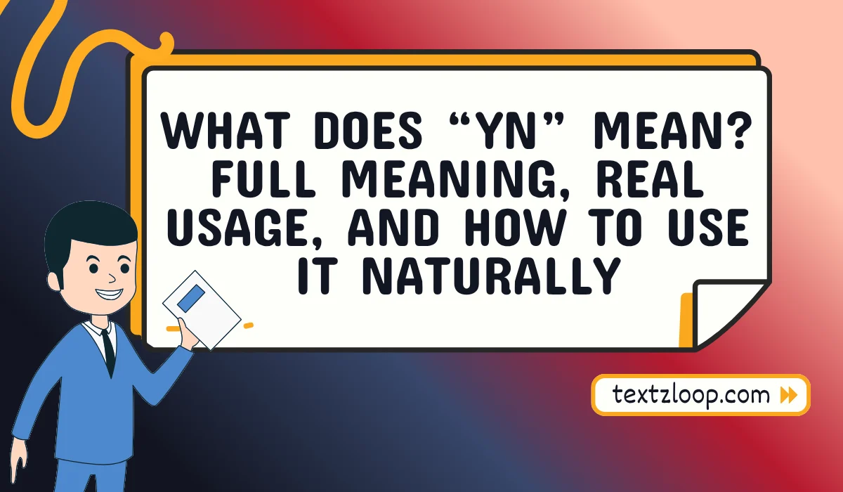 what does yn mean