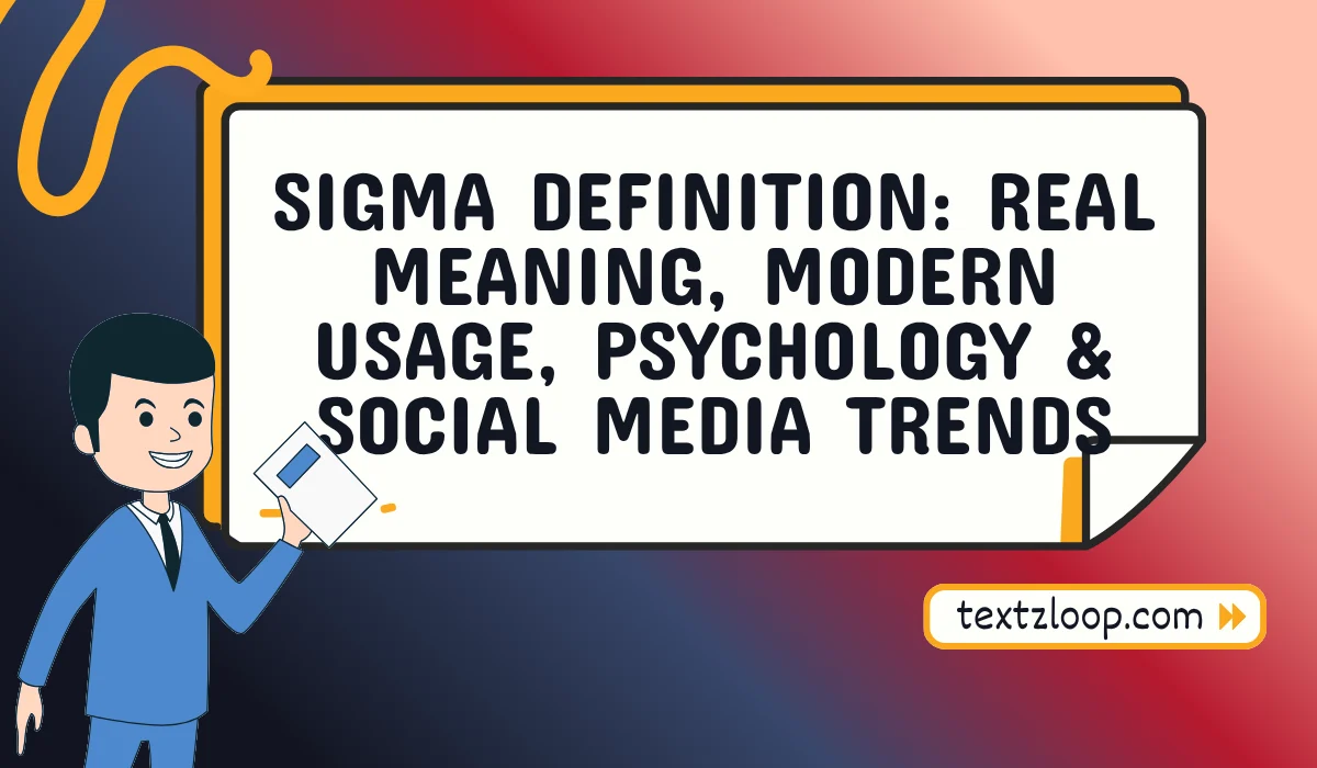 sigma definition
