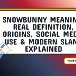snowbunny meaning