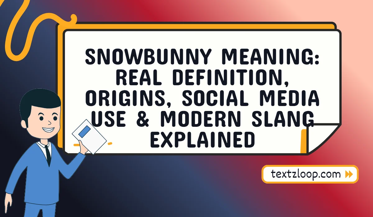 snowbunny meaning