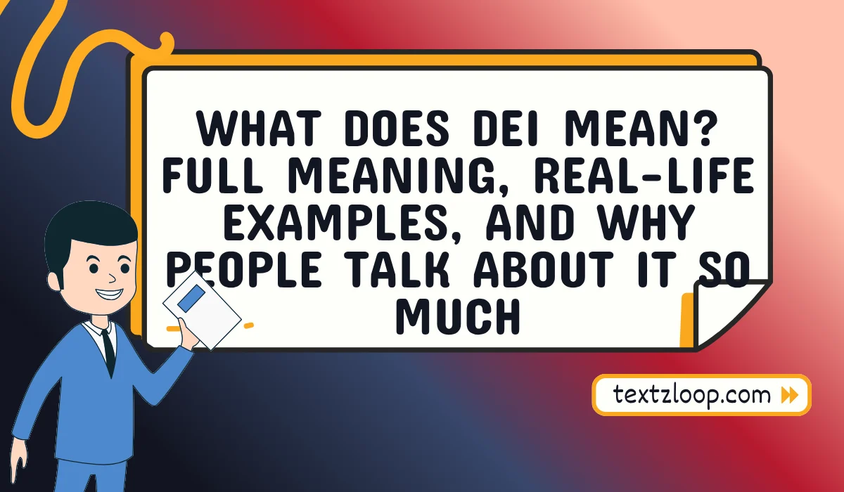 what does dei mean