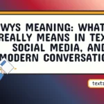wys meaning