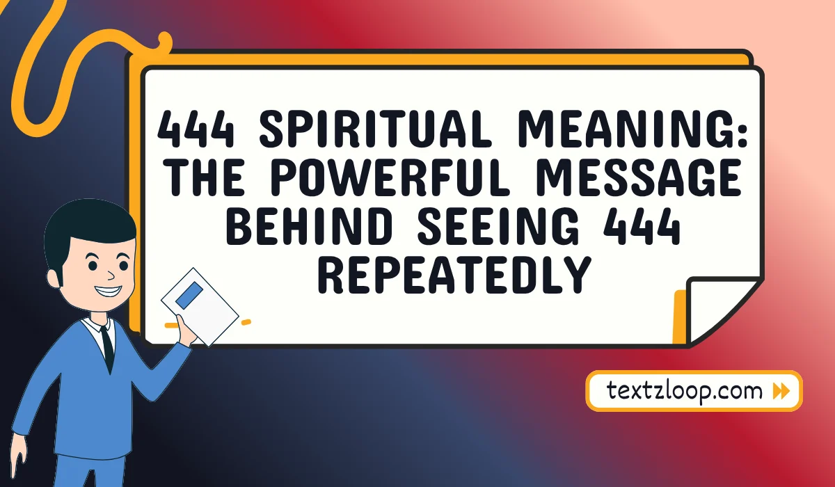 444 spiritual meaning