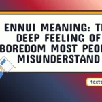 ennui meaning