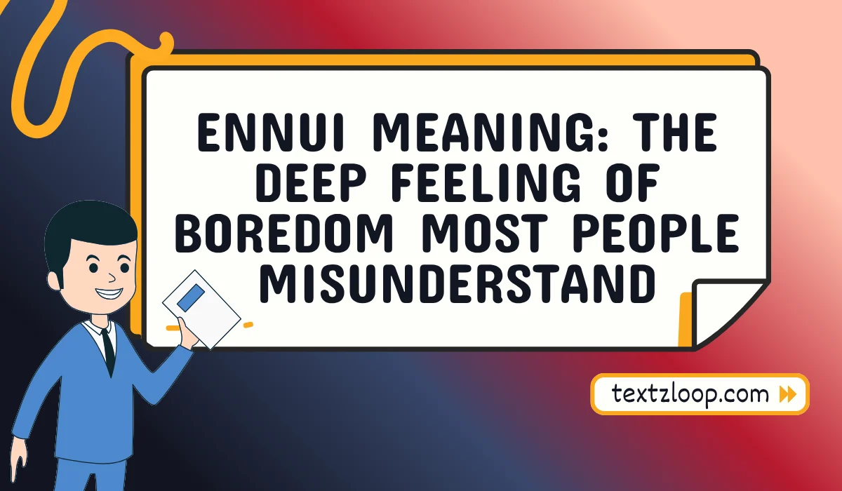 ennui meaning