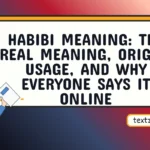 habibi meaning
