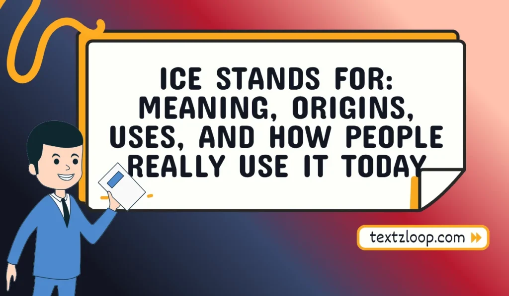 ice stands for
