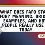 what does fafo stand for