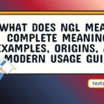 what does ngl mean