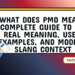 what does pmo mean