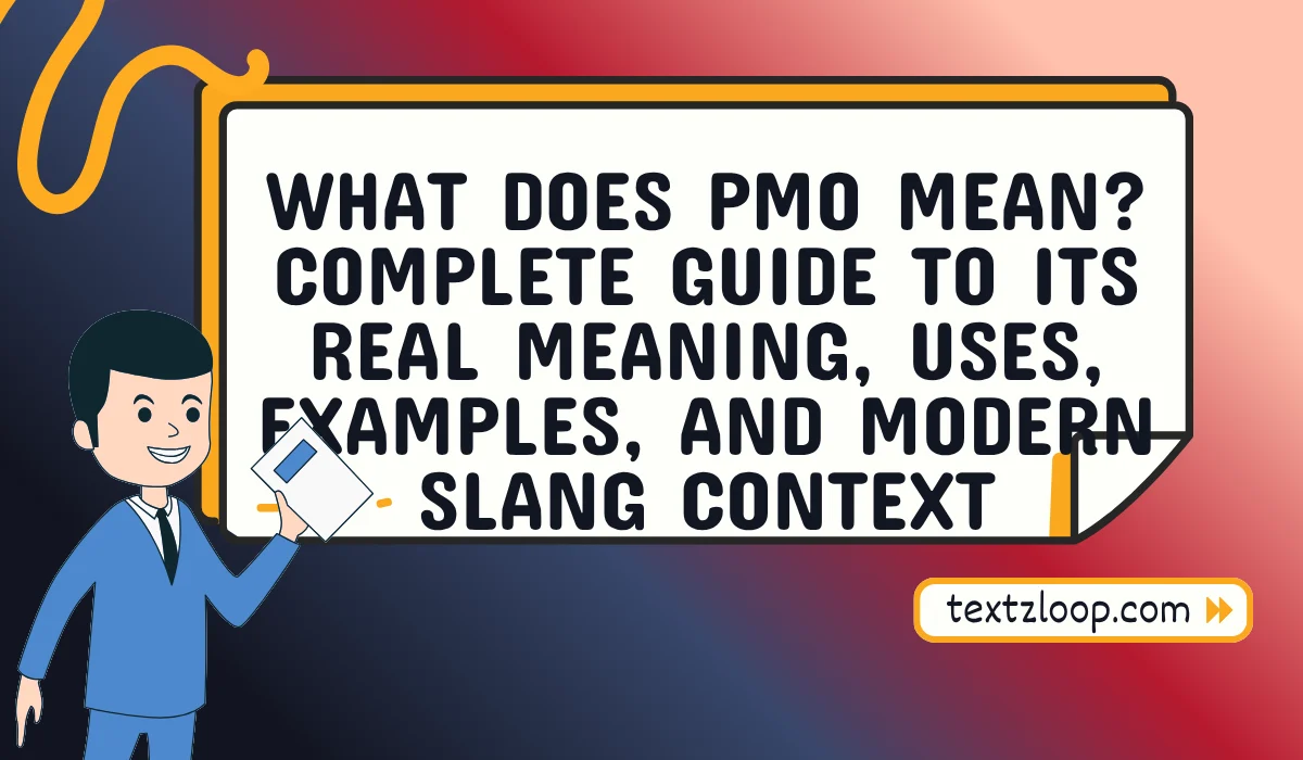 what does pmo mean