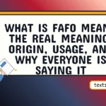 what is fafo mean