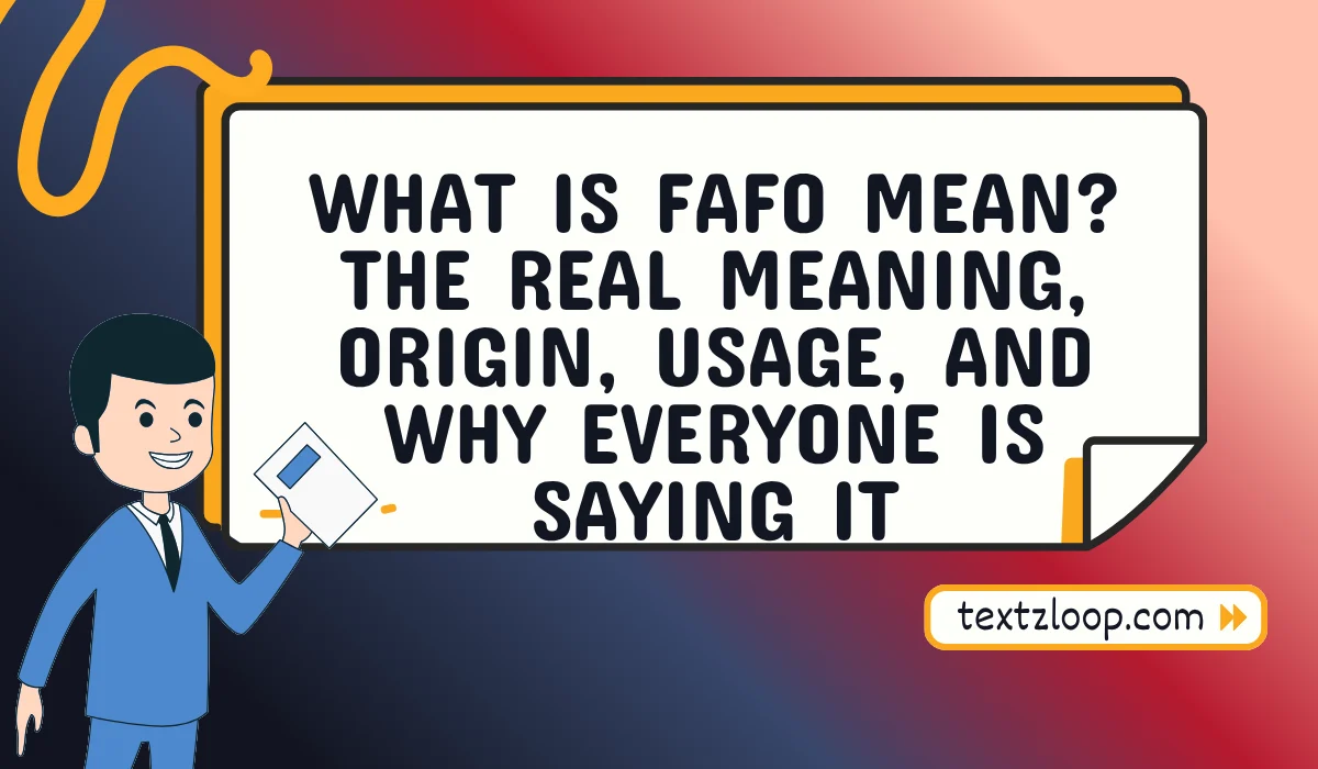 what is fafo mean