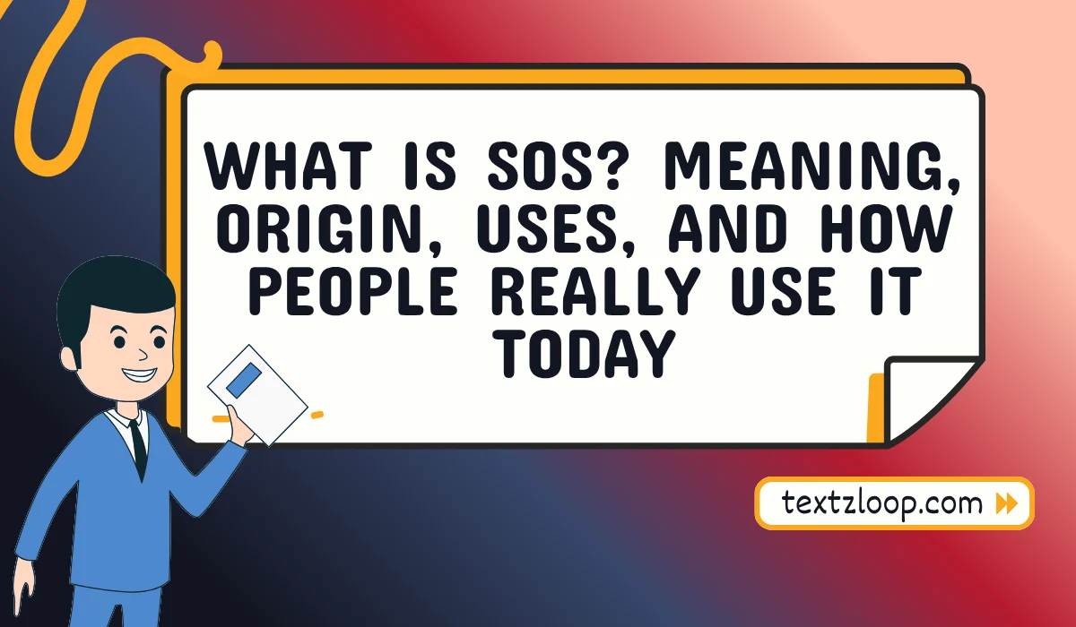 what is sos