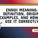 ennui meaning