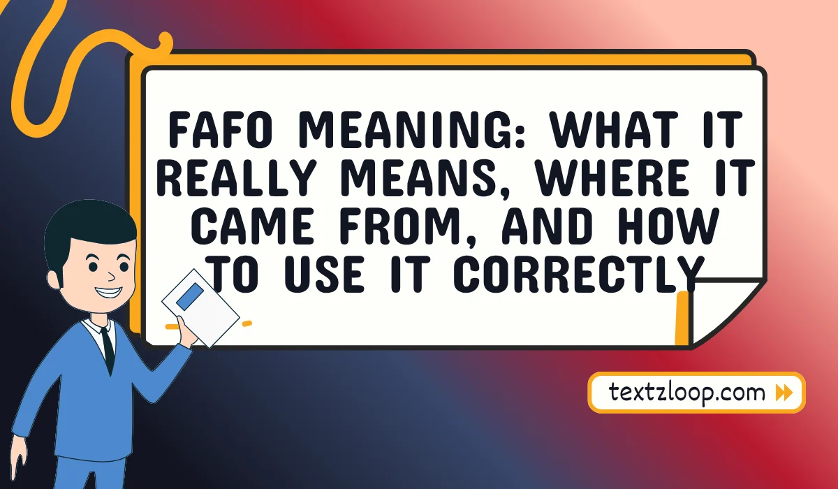 fafo meaning