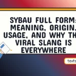 sybau full form
