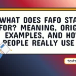 what does fafo stand for